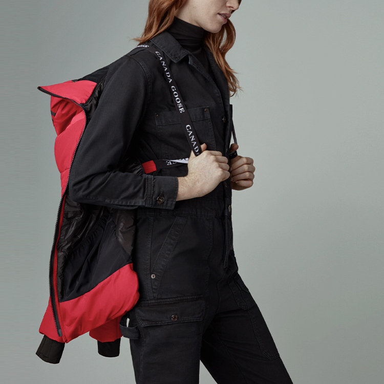 (Women) Canada Goose HyBridge Red Down Jacket - Warm, Breathable, Lightweight. 2742L-11 圖 7