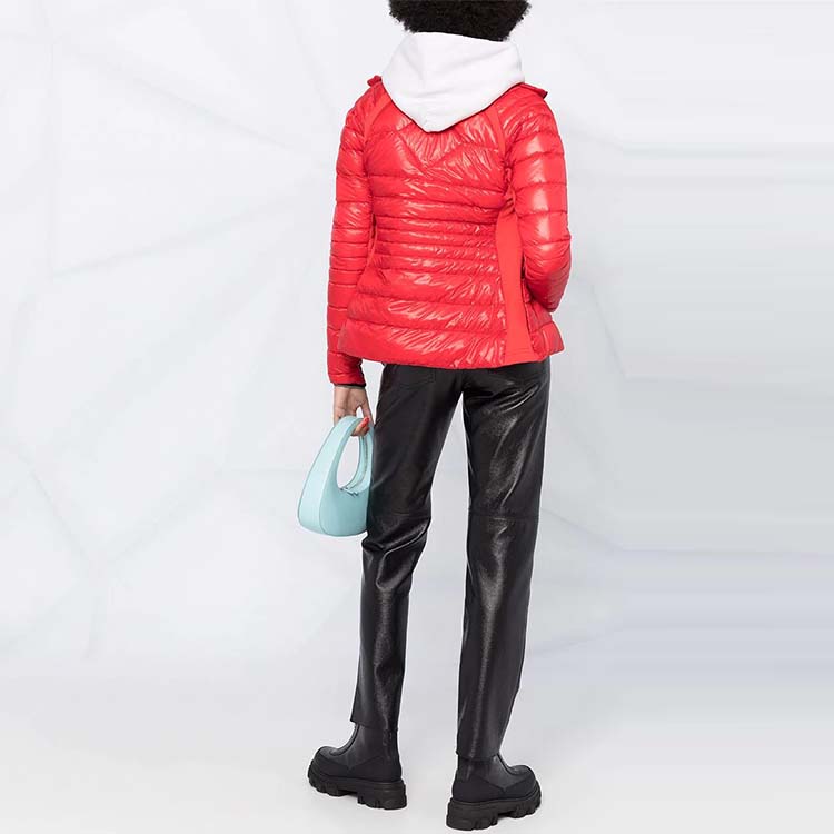 Purchase (Women) Canada Goose HyBridge Red Down Jacket Windproof Waterproof No Hood. 2714L-11