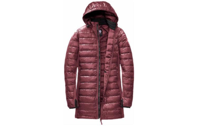 (Women) Canada Goose HyBridge Red Label  Red Windproof Waterproof Down Jacket. 2710L-810