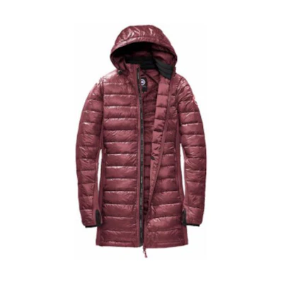 (Women) Canada Goose HyBridge Red Label Red Windproof Waterproof Down Jacket. 2710L-810