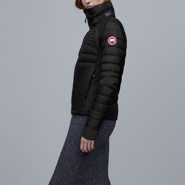 (Women) Canada Goose HyBridge Red Label Black Windproof Waterproof Down Jacket 2727L-61 圖 4