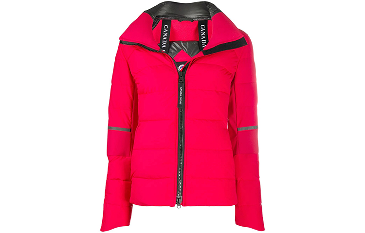 (Women) Canada Goose HyBridge Red Windproof Down Jacket 2744L-11 圖 2