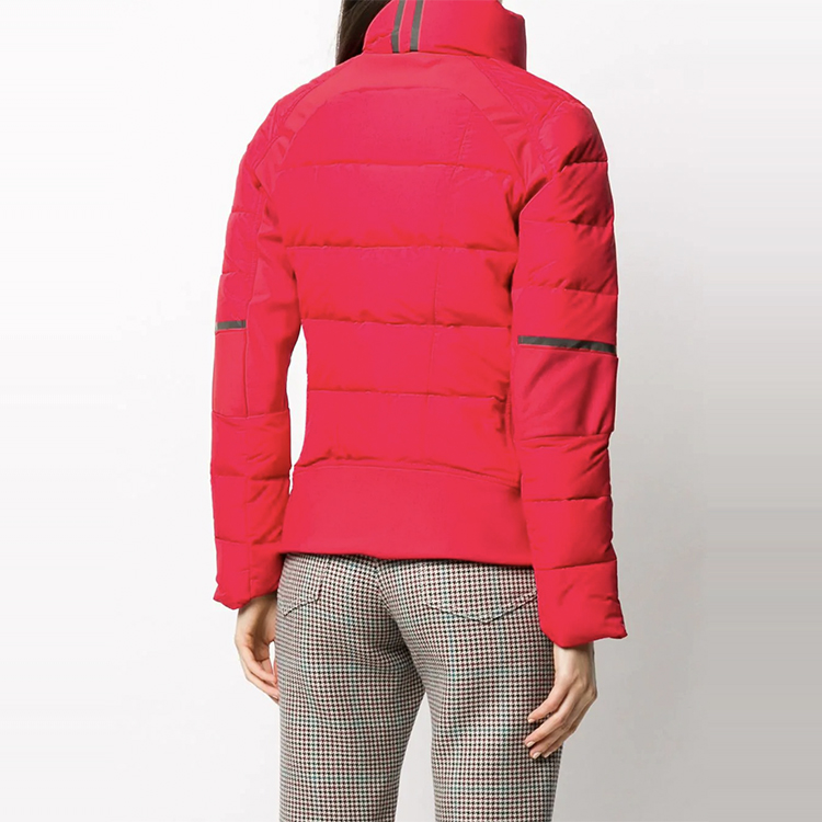 (Women) Canada Goose HyBridge Red Windproof Down Jacket 2744L-11 圖 4