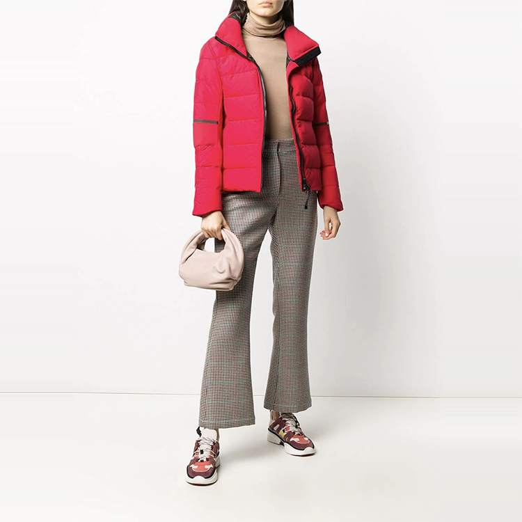 (Women) Canada Goose HyBridge Red Windproof Down Jacket 2744L-11 圖 5