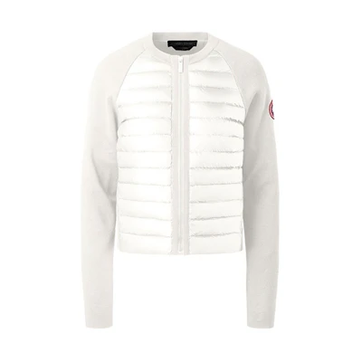 (Women) Canada Goose HyBridge Series Lightweight Down Jacket White 7033L-467