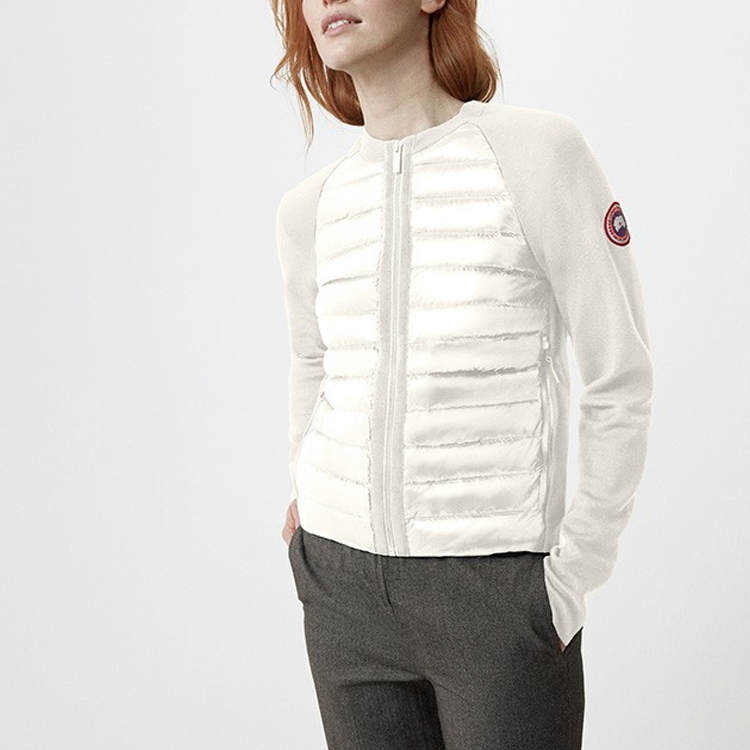 (Women) Canada Goose HyBridge Series Lightweight Down Jacket White 7033L-467 圖 3