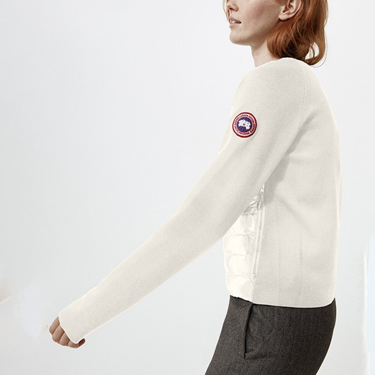 (Women) Canada Goose HyBridge Series Lightweight Down Jacket White 7033L-467 圖 5