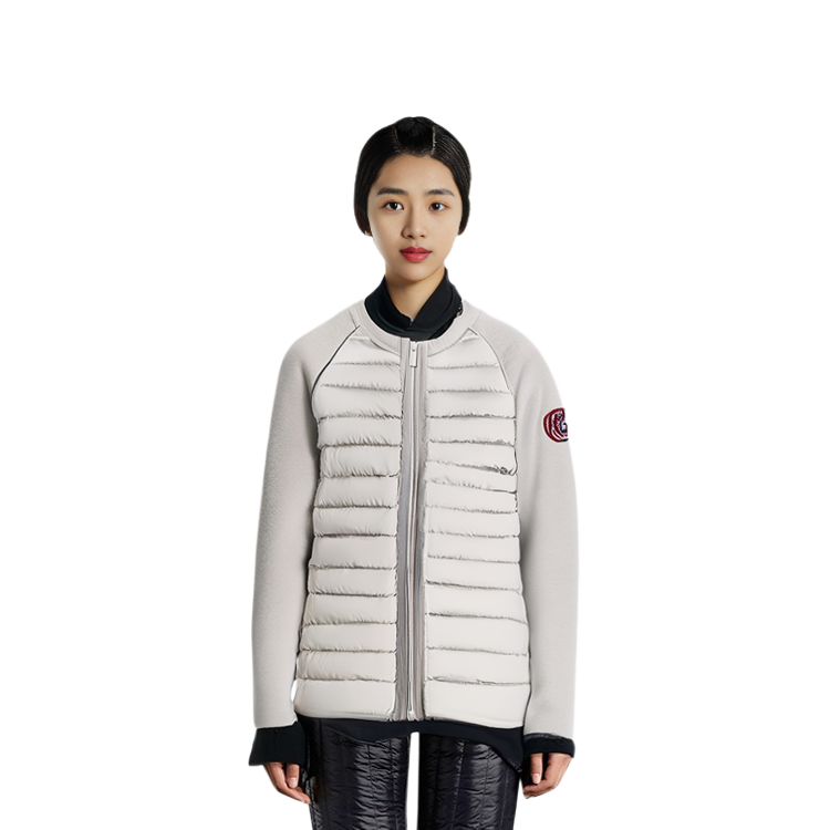 (Women) Canada Goose HyBridge Series Lightweight Down Jacket White 7033L-467 圖 7