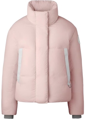 (Women) Canada Goose Junction Pink Short Down Jacket White Label Standing Collar. 2620WW1-552 Buy (Women) Canada Goose Junction Pink Short Down Jacket White Label Standing Collar. 2620WW1-552