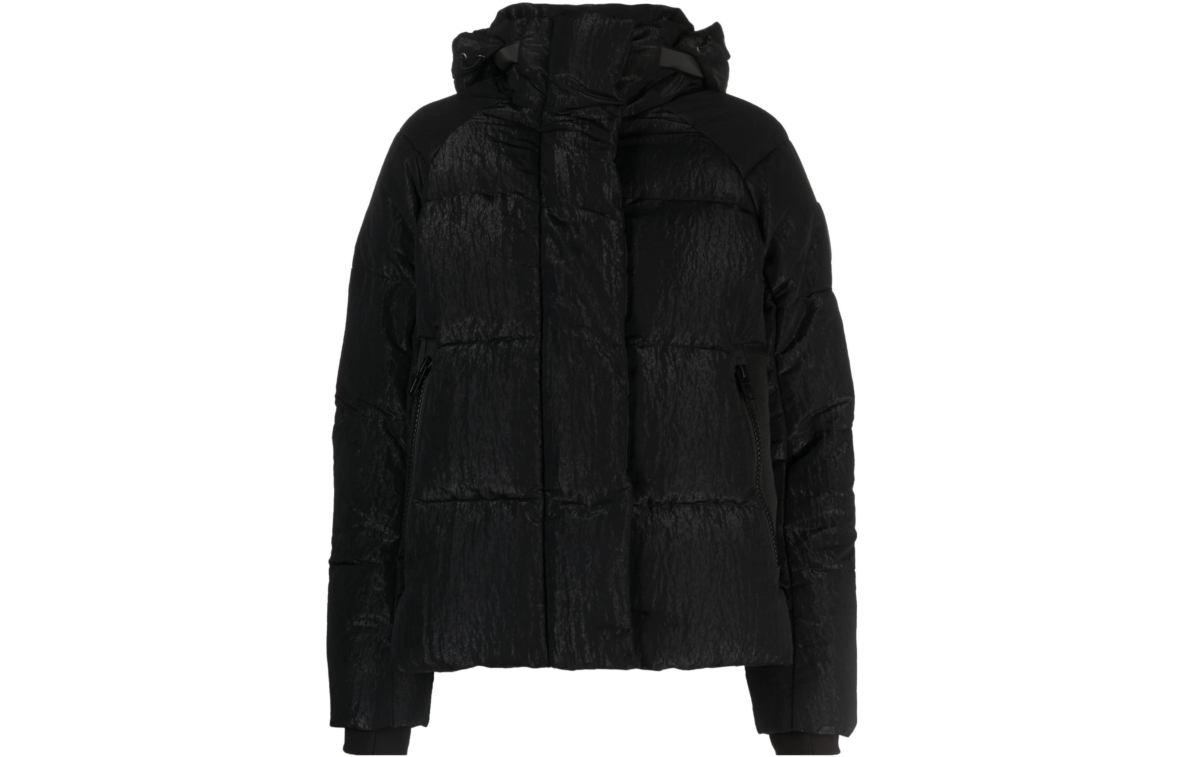 Order (Women) Canada Goose Junction Black Label  Black Hooded Down Jacket. 2602WB1-61