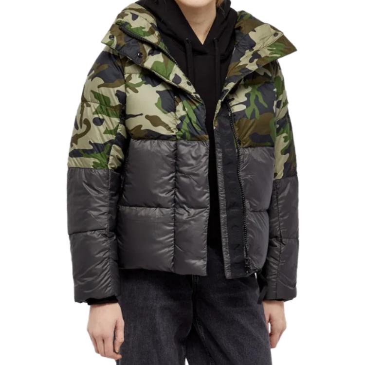 Lookbook (W) 加拿大鵝Junction FW22迷彩/石墨/海軍藍三色派克大衣 2602W1-1303