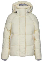 (Women) Canada Goose Junction Parka Light Yellow White Label Down Jacket 2602WW1-207 (Women) Canada Goose Junction Parka Light Yellow White Label Down Jacket 2602WW1-207