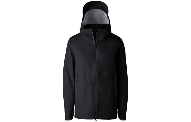 Order (W) 加拿大鹅 Kenora SS21 黑色防风防雨外套 5618L-61