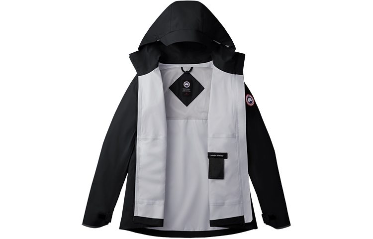 Lookbook (W) 加拿大鹅 Kenora SS21 黑色防风防雨外套 5618L-61