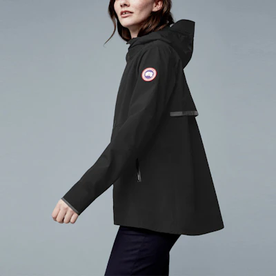 (W) 加拿大鹅 Kenora SS21 黑色防风防雨外套 5618L-61 Purchase (W) 加拿大鹅 Kenora SS21 黑色防风防雨外套 5618L-61
