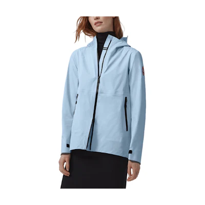 (Women) Canada Goose Kenora Waterproof Rain Jacket Dawn Blue 5618L-854