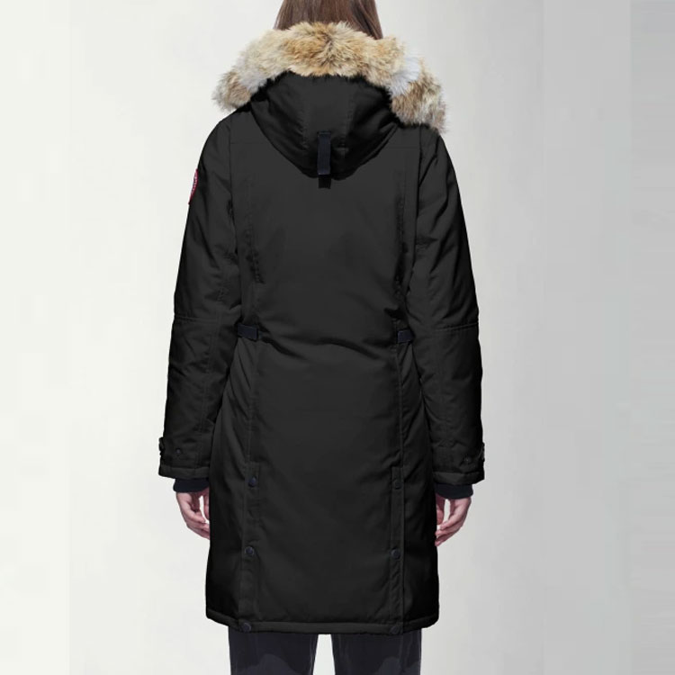 (Women) Canada Goose Kensington FW21 Black Parka with Fur Trim, Waterproof Warmth. 2506L-61 圖 5