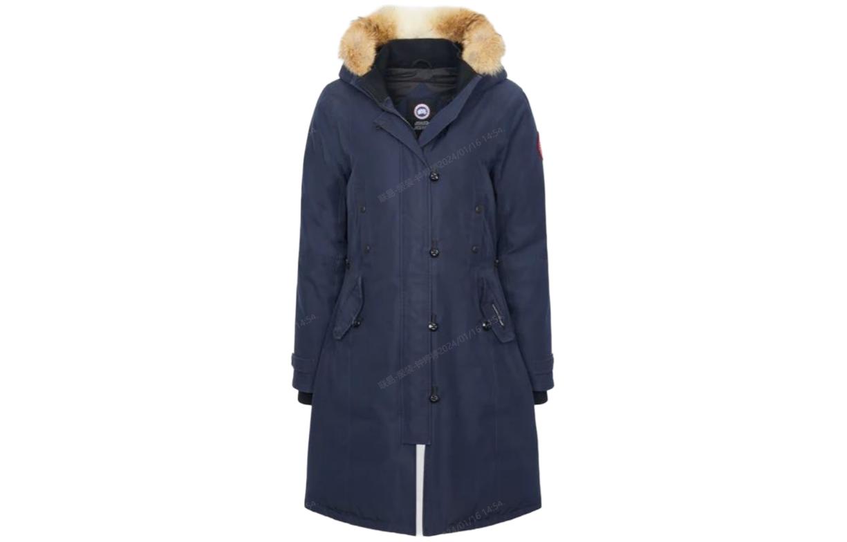 (Women) Canada Goose Kensington FW21 Black Parka with Fur Trim, Waterproof Warmth. 2506L-61 圖 7