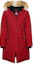 Buy (Women) Canada Goose Kensington Red Label Winter Parka with Detachable Fur Hood Red 2506L-11