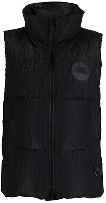 (W) カナダグース ラングフォード ブラックラベル FW23 防風防水ロゴベスト 黒. 2616MB1-61 Buy (W) カナダグース ラングフォード ブラックラベル FW23 防風防水ロゴベスト 黒. 2616MB1-61