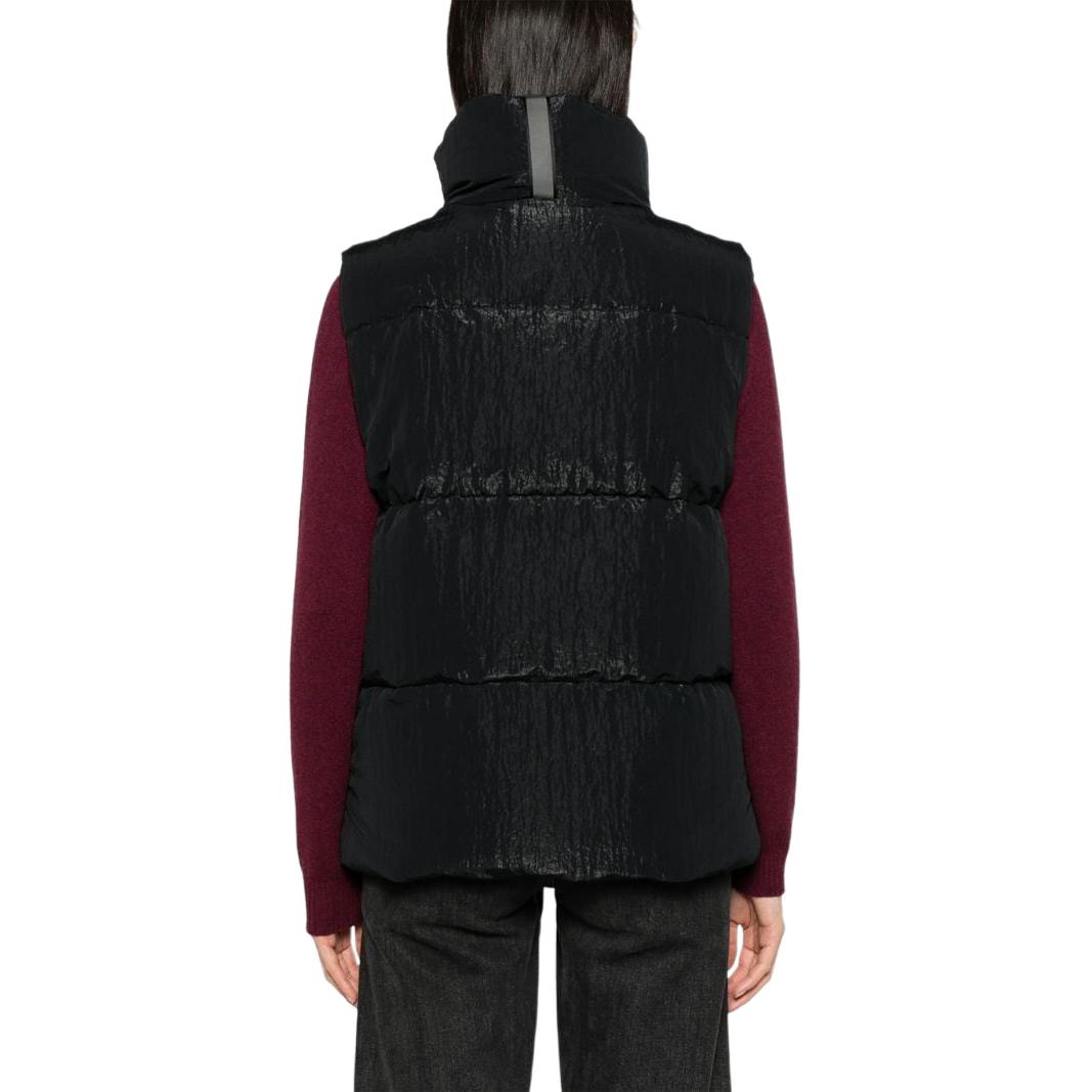 Shop (W) カナダグース ラングフォード ブラックラベル FW23 防風防水ロゴベスト 黒. 2616MB1-61