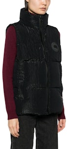 (W) カナダグース ラングフォード ブラックラベル FW23 防風防水ロゴベスト 黒. 2616MB1-61 Purchase (W) カナダグース ラングフォード ブラックラベル FW23 防風防水ロゴベスト 黒. 2616MB1-61