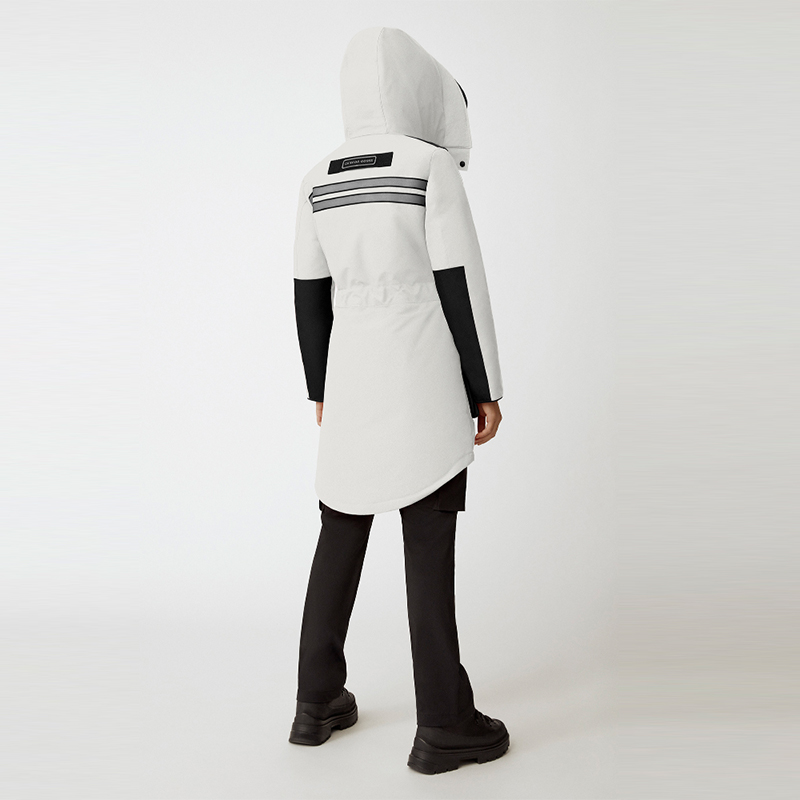 Purchase (W) Canada Goose Liberty黑标中长款羽绒服银桦色女款夹克 9521WB-200