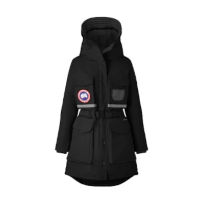 (Women) Canada Goose Liberty FW22 Black Down Jacket with Reflective Logo & Pockets. 9521W-61