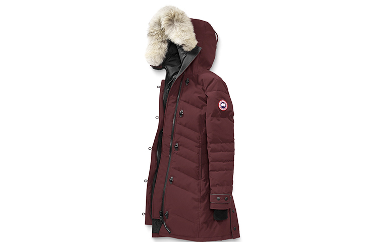 Buy (Women) Canada Goose Lorette Fusion Fit Parka Berry Red 2090LA-810
