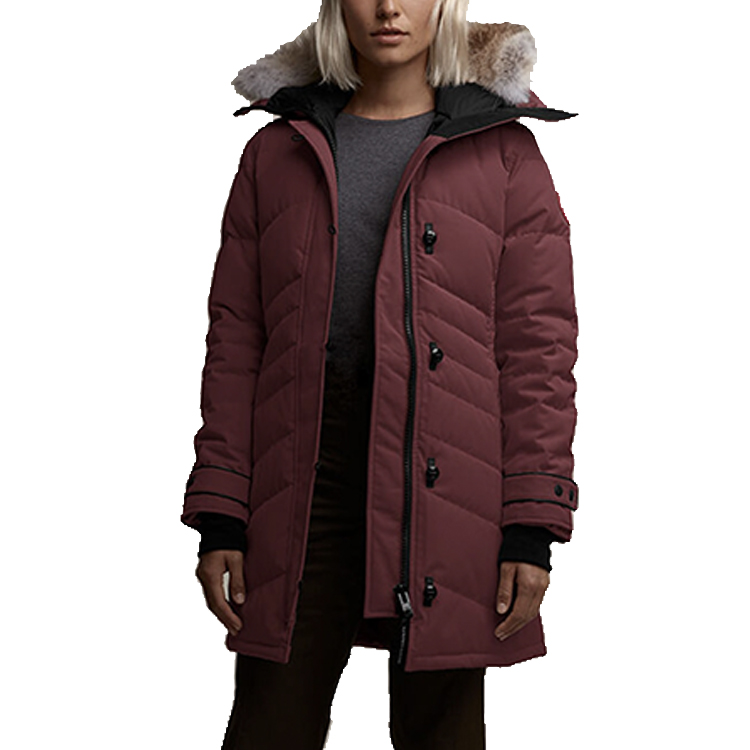 Lookbook (Women) Canada Goose Lorette Fusion Fit Parka Berry Red 2090LA-810