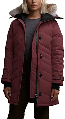 (Women) Canada Goose Lorette Fusion Fit Parka Berry Red 2090LA-810 Lookbook (Women) Canada Goose Lorette Fusion Fit Parka Berry Red 2090LA-810
