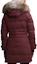 Shop (Women) Canada Goose Lorette Fusion Fit Parka Berry Red 2090LA-810