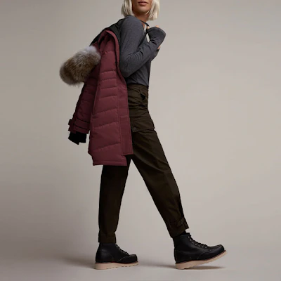 (Women) Canada Goose Lorette Fusion Fit Parka Berry Red 2090LA-810 Purchase (Women) Canada Goose Lorette Fusion Fit Parka Berry Red 2090LA-810