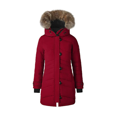 (Women) Canada Goose Lorette FW21 Red Down Jacket Windproof Waterproof Warm Coat 2090LA-11