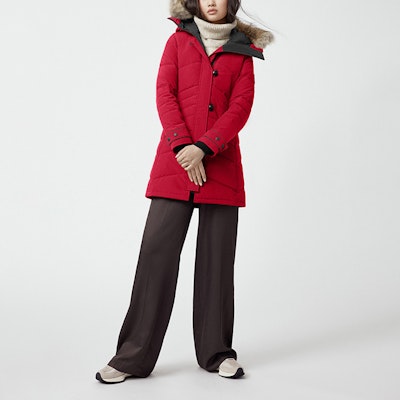 (Women) Canada Goose Lorette FW21 Red Down Jacket Windproof Waterproof Warm Coat 2090LA-11 Lookbook (Women) Canada Goose Lorette FW21 Red Down Jacket Windproof Waterproof Warm Coat 2090LA-11