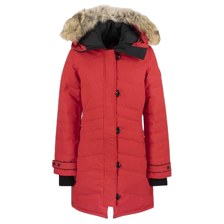 Buy (W) Canada Goose Lorette Mid-Length Down Parka Merah 2090L-11