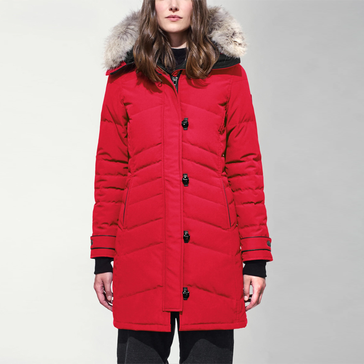 Lookbook (W) Canada Goose Lorette Mid-Length Down Parka Merah 2090L-11