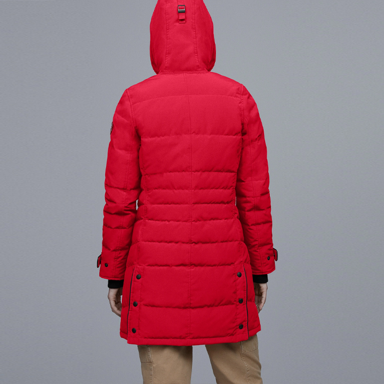 Shop (W) Canada Goose Lorette Mid-Length Down Parka Merah 2090L-11