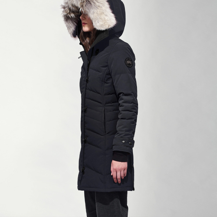 Purchase (W) 加拿大鹅 Lorette 中长款羽绒外套 海军蓝 2090LB-67