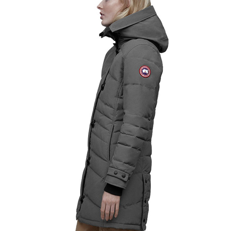 (Women) Canada Goose Lorette Mid-Length Hooded Down Jacket Women - Graphite 2090L-66 圖 4