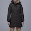 Lookbook (W) Canada Goose Lorette Mid-Length Parka Black Label Jaket Hitam 2090LB-61