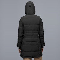 (W) Canada Goose Lorette Mid-Length Parka Black Label Jaket Hitam 2090LB-61 Shop (W) Canada Goose Lorette Mid-Length Parka Black Label Jaket Hitam 2090LB-61
