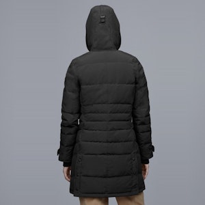 (W) Canada Goose Lorette Mid-Length Parka Black Label Jaket Hitam 2090LB-61 Shop (W) Canada Goose Lorette Mid-Length Parka Black Label Jaket Hitam 2090LB-61