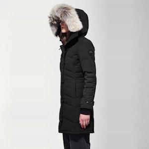 (W) Canada Goose Lorette Mid-Length Parka Black Label Jaket Hitam 2090LB-61 Purchase (W) Canada Goose Lorette Mid-Length Parka Black Label Jaket Hitam 2090LB-61