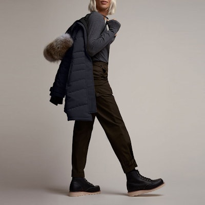 (W) Canada Goose Lorette Mid-Length Parka Jaket Musim Sejuk Label Merah 2090LA-67 Details for (W) Canada Goose Lorette Mid-Length Parka Jaket Musim Sejuk Label Merah 2090LA-67