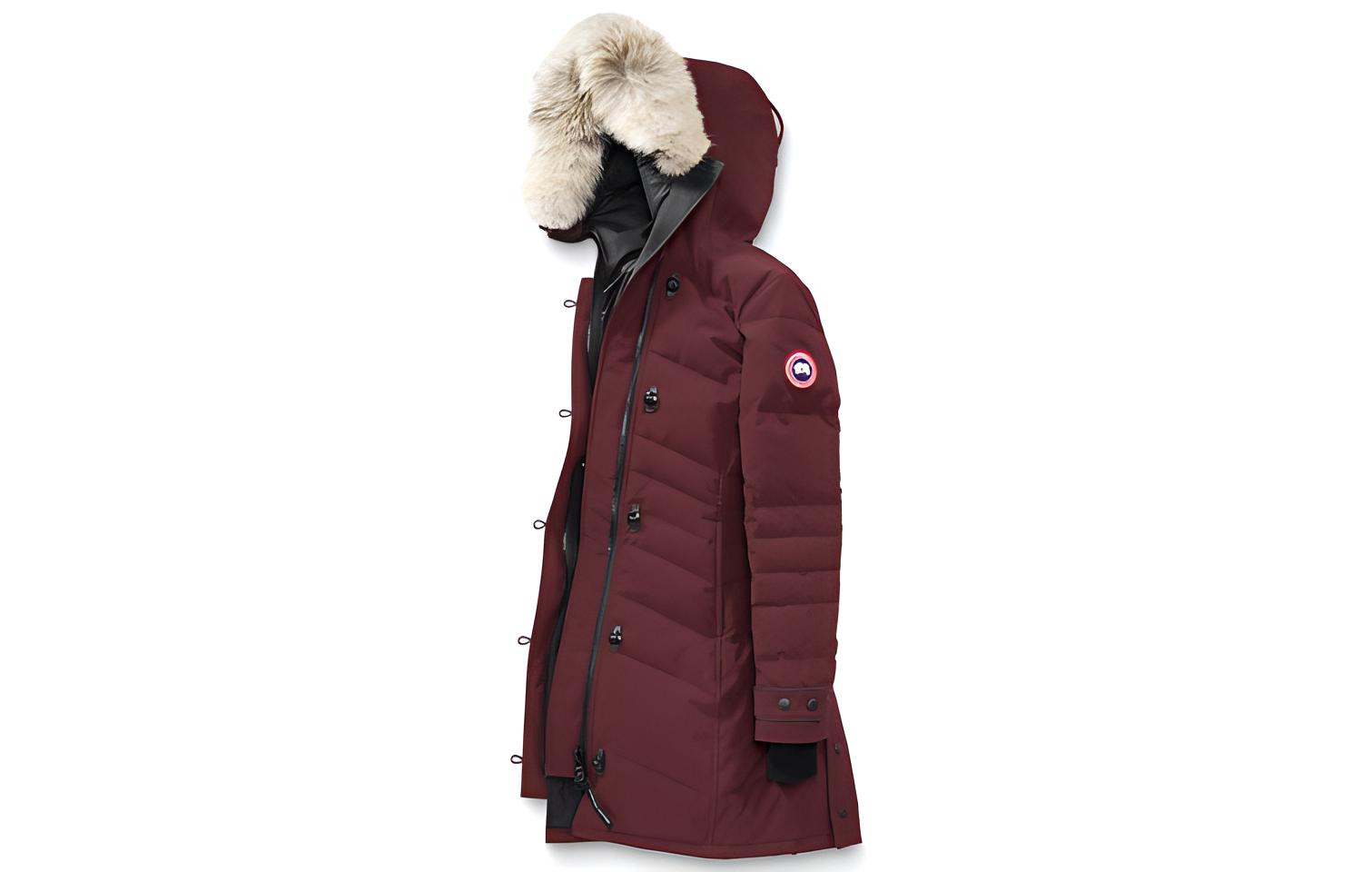 (Women) Canada Goose Lorette Parka Jacket Elderberry 2090L-261