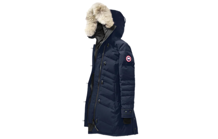 Buy (Women) Canada Goose Lorette Parka Winter Jacket for Women Ocean Blue 2090L-63