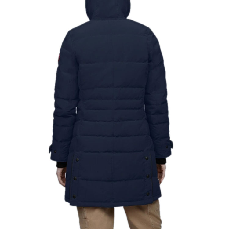 Lookbook (Women) Canada Goose Lorette Parka Winter Jacket for Women Ocean Blue 2090L-63