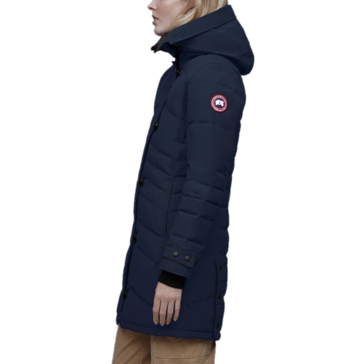 Shop (Women) Canada Goose Lorette Parka Winter Jacket for Women Ocean Blue 2090L-63
