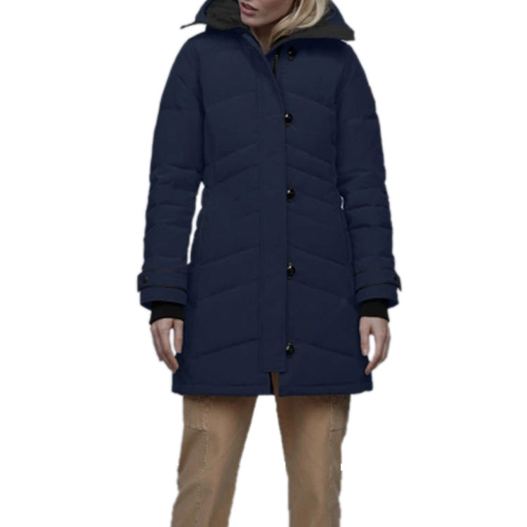 Purchase (Women) Canada Goose Lorette Parka Winter Jacket for Women Ocean Blue 2090L-63